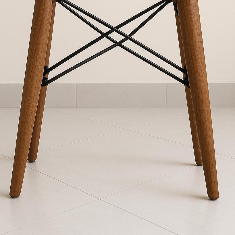 Handmade Moroccan Leather Desk Chair: Modern Accent Seating